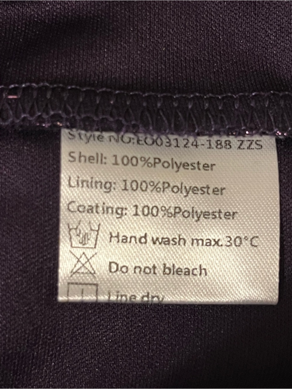 Ever Pretty Lavender Sparkle V-Neck Skater Dress, size 14 - Picture 10 of 10